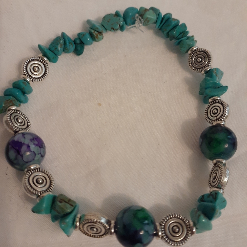 Handmade stretchy bracelet
